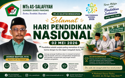 MTs AS-SALAFIYAH Dalam Rangka Memperinpgati Hari Pendidikan Nasional 02 Mei 2026
