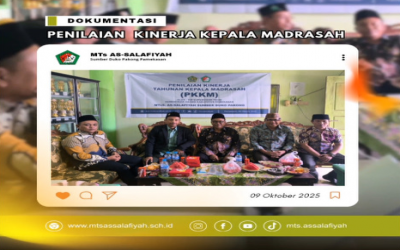 MTs As-salafiyah Laksanakan Penilaian Kinerja Kepala Madrasah (PKKM) Tahun 2025