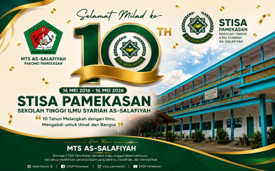 MTS As-Salafiyah Pakong Pamekasan Ucapkan Selamat Milad ke-10 untuk STISA Pamekasan